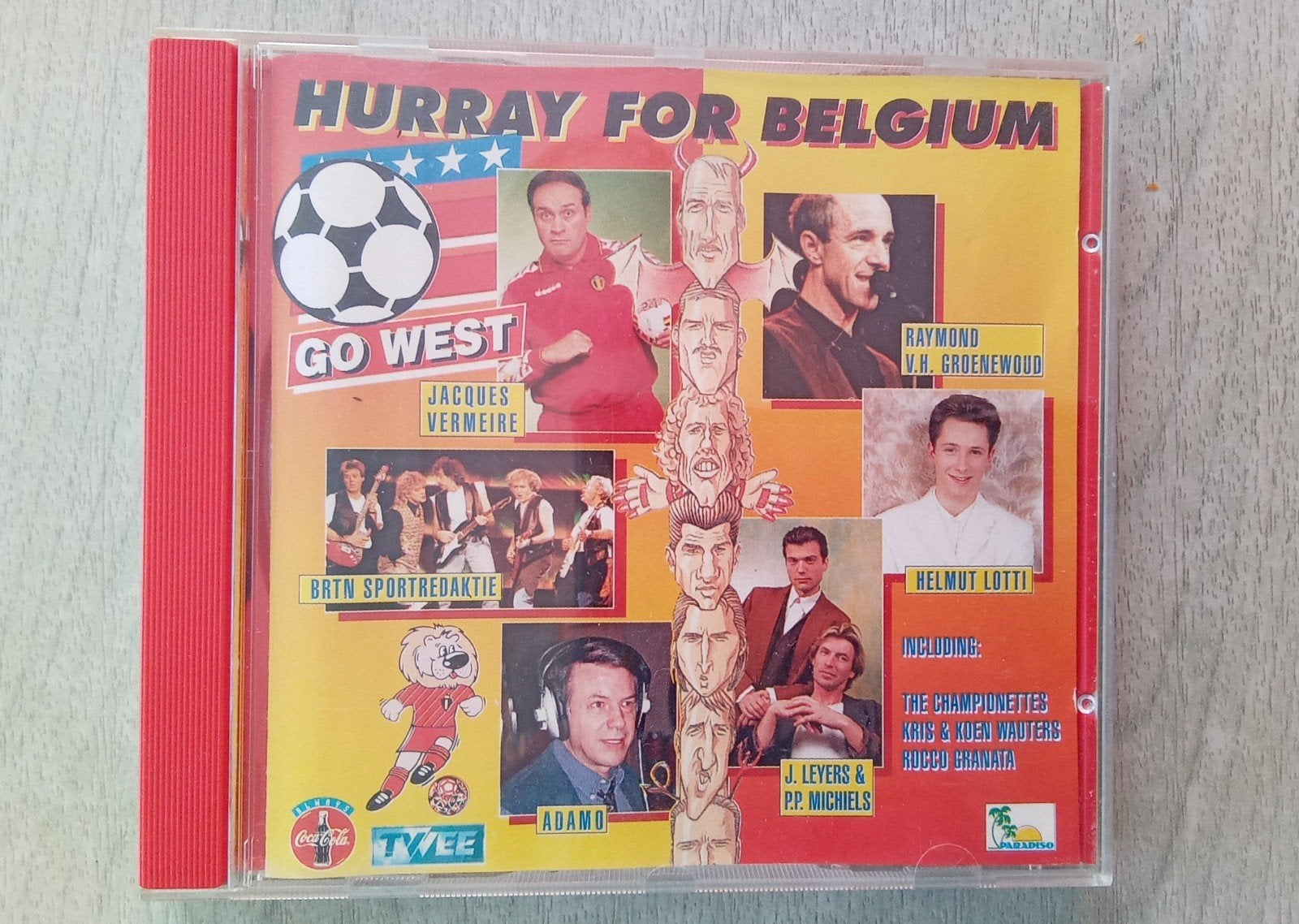 Go West Rode Duivels CD. WK 1994, Enlèvement ou Envoi, Comme neuf, Autres types