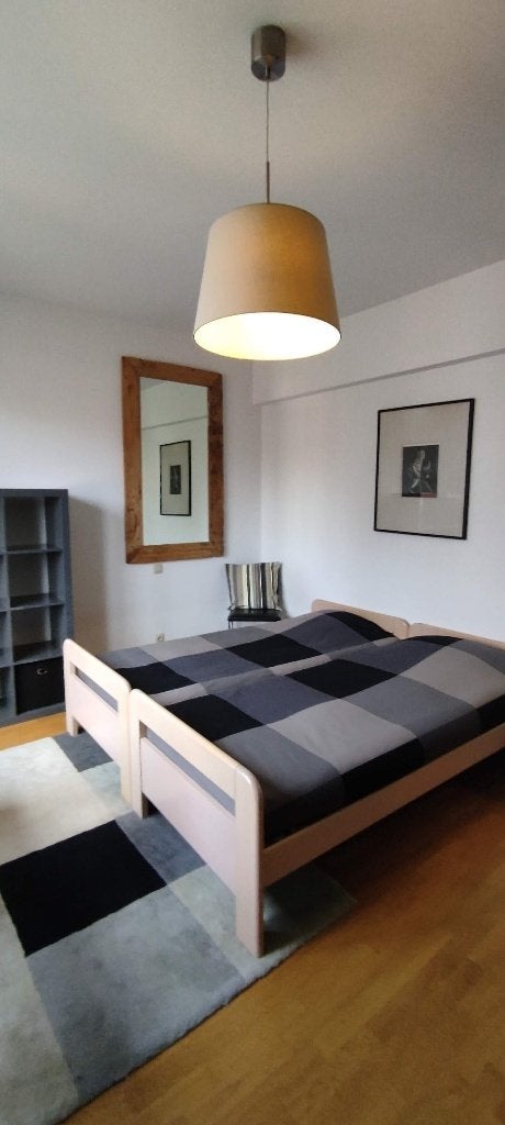 2 lits Hülsta avec en bois & Lattoflex : qualité supérieur!, 90 cm, Beige, Scandinavisch, Enlèvement