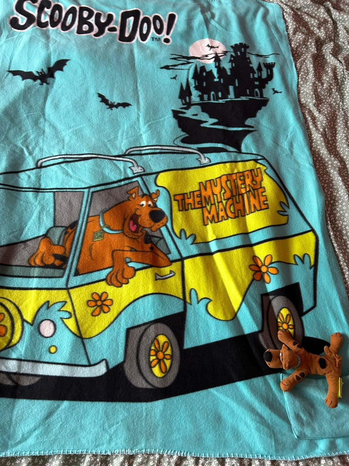 Fleece dekentje scooby-doo, Enlèvement ou Envoi, Comme neuf