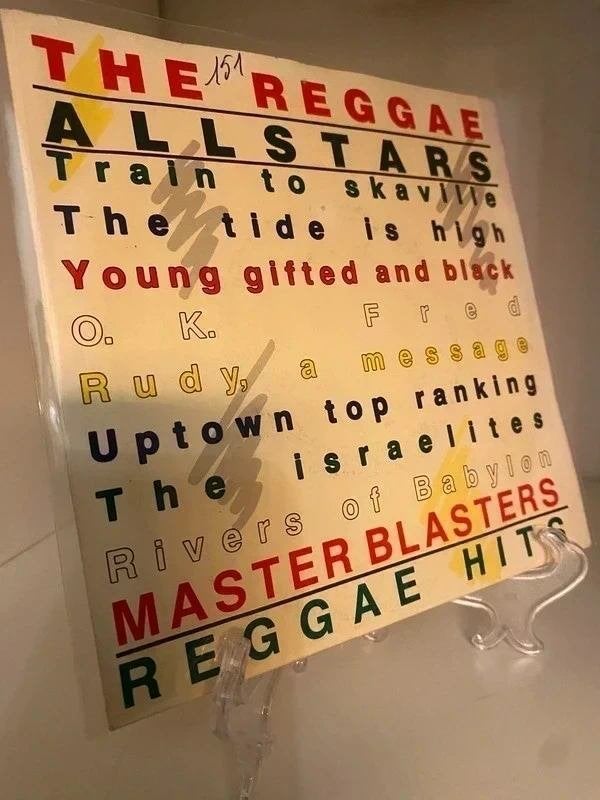 The Reggae Allstars – Reggae Hits - Netherlands 1987, Cd's en Dvd's, Vinyl Singles, Gebruikt, Verzenden, Wereldmuziek, Complilatie