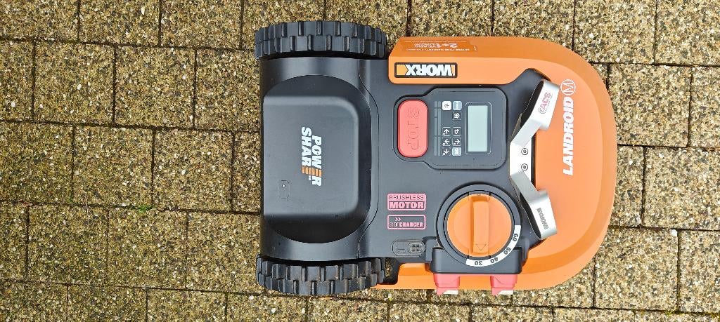Grasmaairobot WORX WR143E - 1000m², Ophalen, Gebruikt, Bestuurbaar via app, Worx