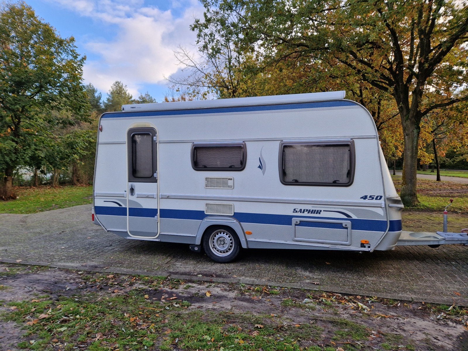 fendt saphir qb450, Caravans en Kamperen, Caravans, Particulier, Luifel, Fendt