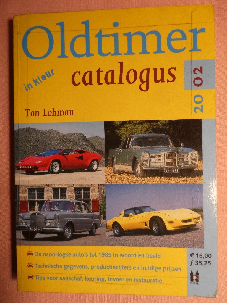 Boek - Oldtimer Catalogus 2002, Boeken, Ophalen of Verzenden, Zo goed als nieuw