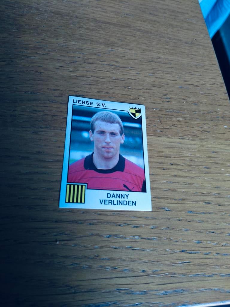 Panini sticker Football 85 Danny Verlinden Lierse, Enlèvement ou Envoi, Autocollant