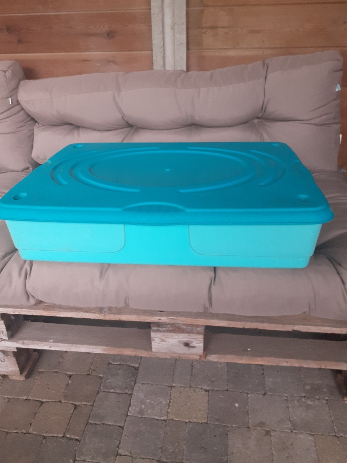 Opbergbox, Ophalen