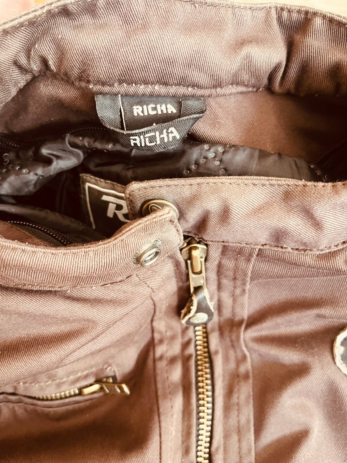 Belstaff motorpak/motorjas + handschoenen + helm/nette staat, Motos, Enlèvement, Seconde main