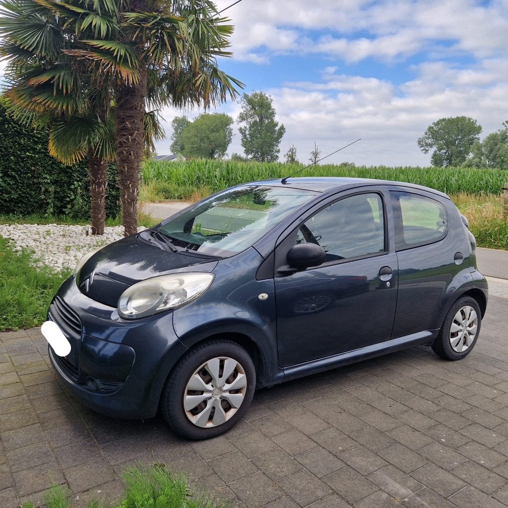 Citroën C1 - goede staat - 77.755km, Autos, Citroën, Particulier, C1, Essence, Euro 5, Hatchback, 5 portes, Boîte manuelle, Argent ou Gris