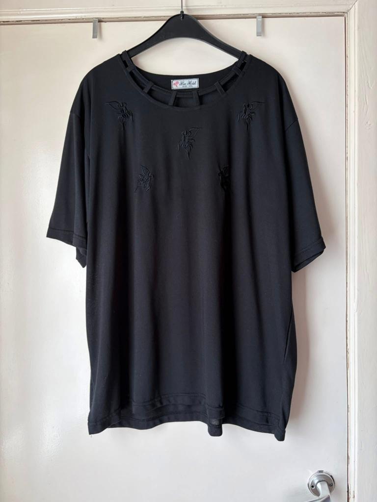 Nieuw model zwart t-shirt maat XXL geschikt voor, Kleding | Dames, Grote Maten, Ophalen of Verzenden