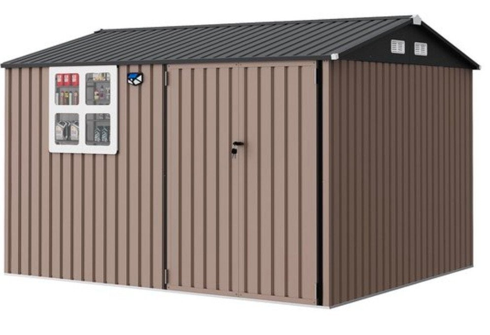 metalen tuinhuis nieuw, Tuin en Terras, Ophalen, 200 tot 400 cm, Tuinhuis, Nieuw