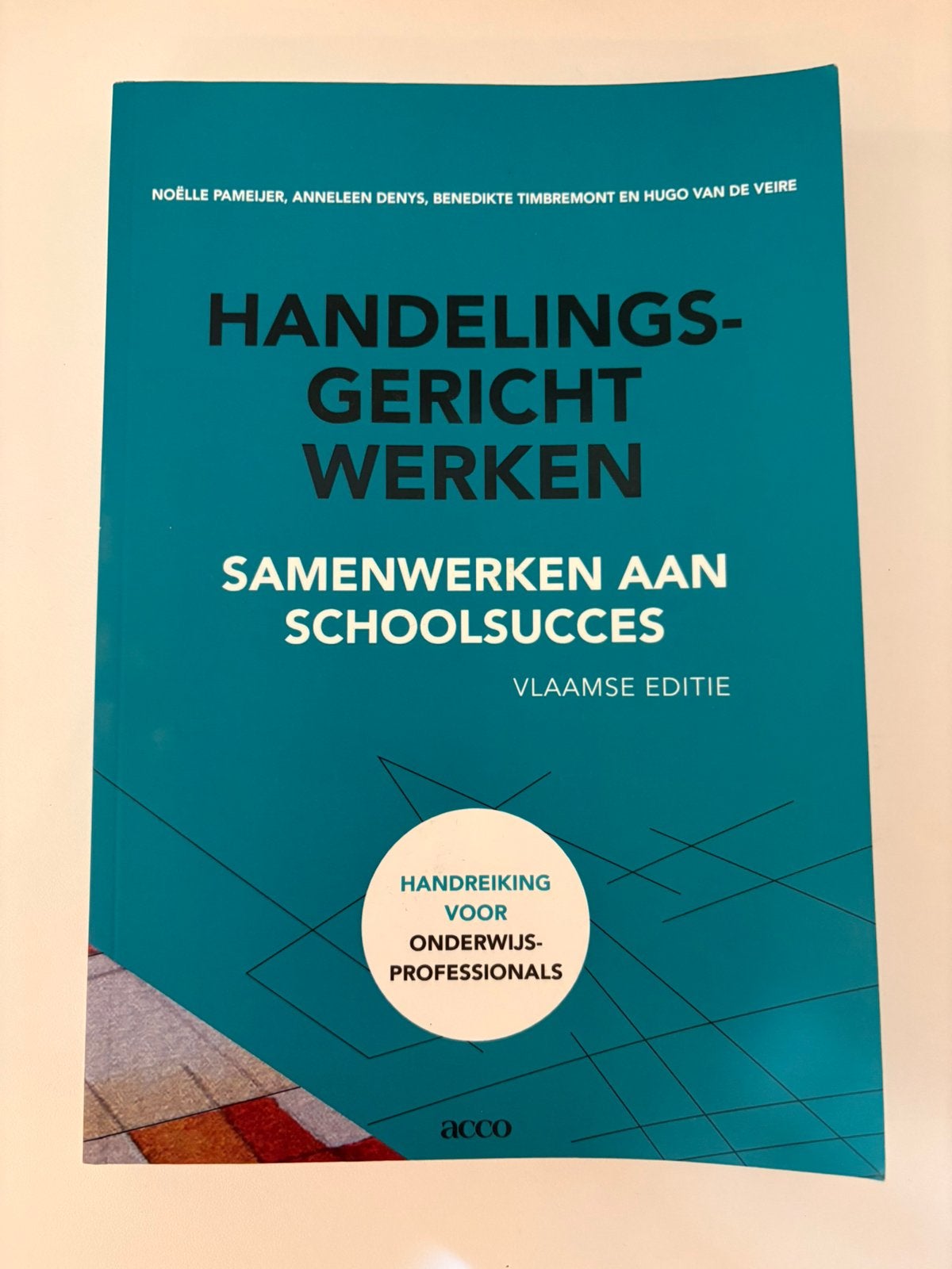Handelingsgericht werken, Boeken, Studieboeken en Cursussen, Ophalen of Verzenden, Zo goed als nieuw