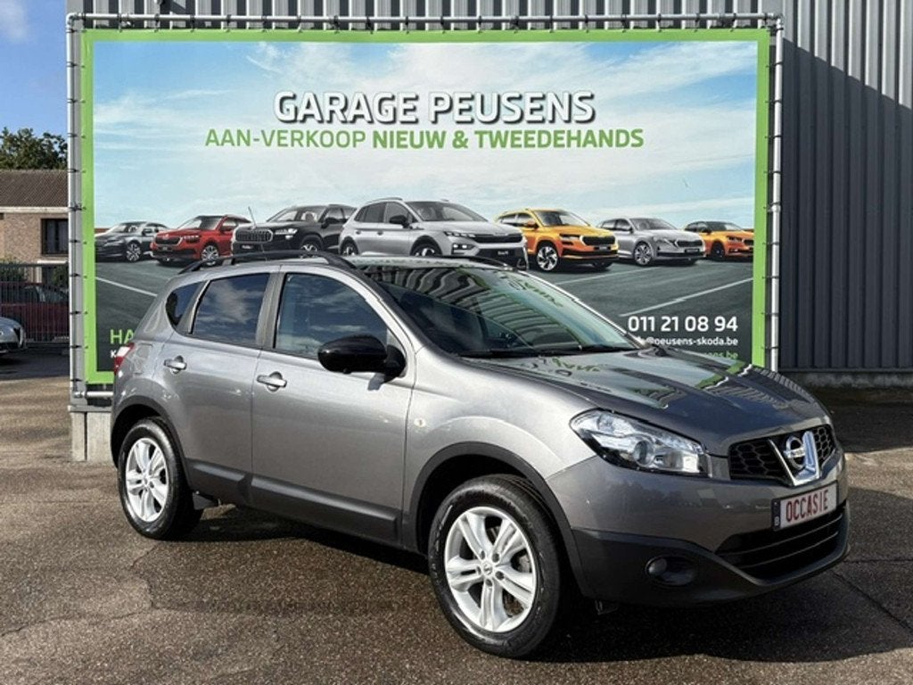 Nissan QASHQAI 1.6i (bj 2013), Auto's, Euro 5, Gebruikt, Zwart, Bedrijf
