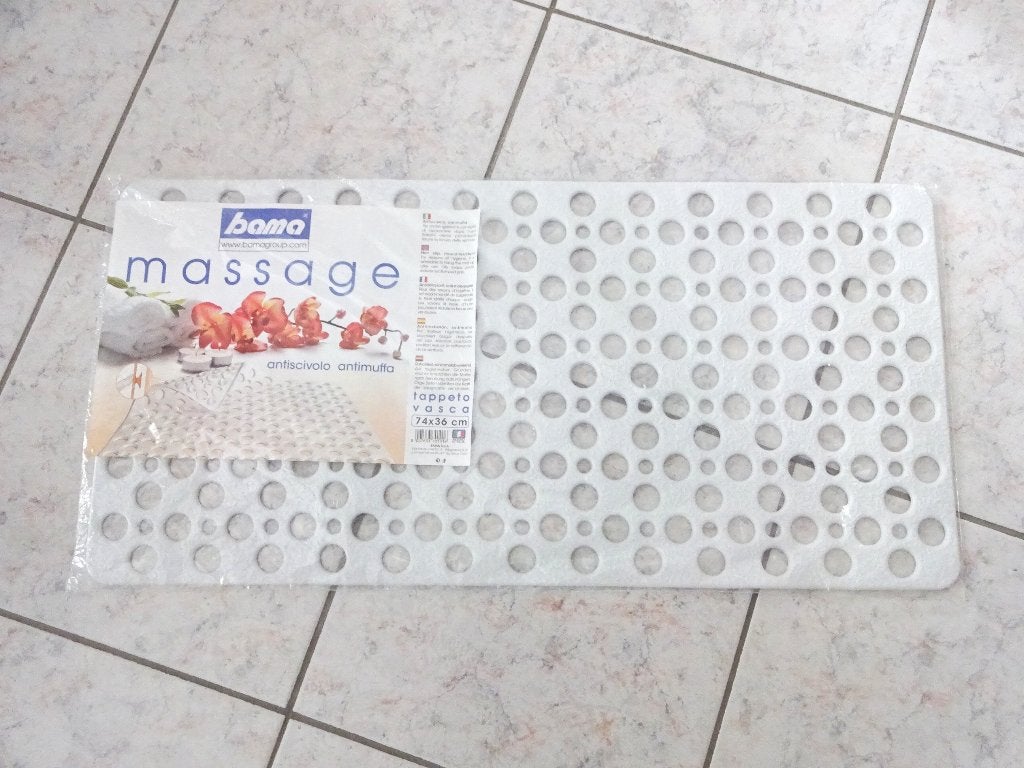 Tapis de bain, Maison & Meubles, Salle de bain | Linge de bain & Accessoires, Enlèvement, Neuf, Blanc, Tapis de bain