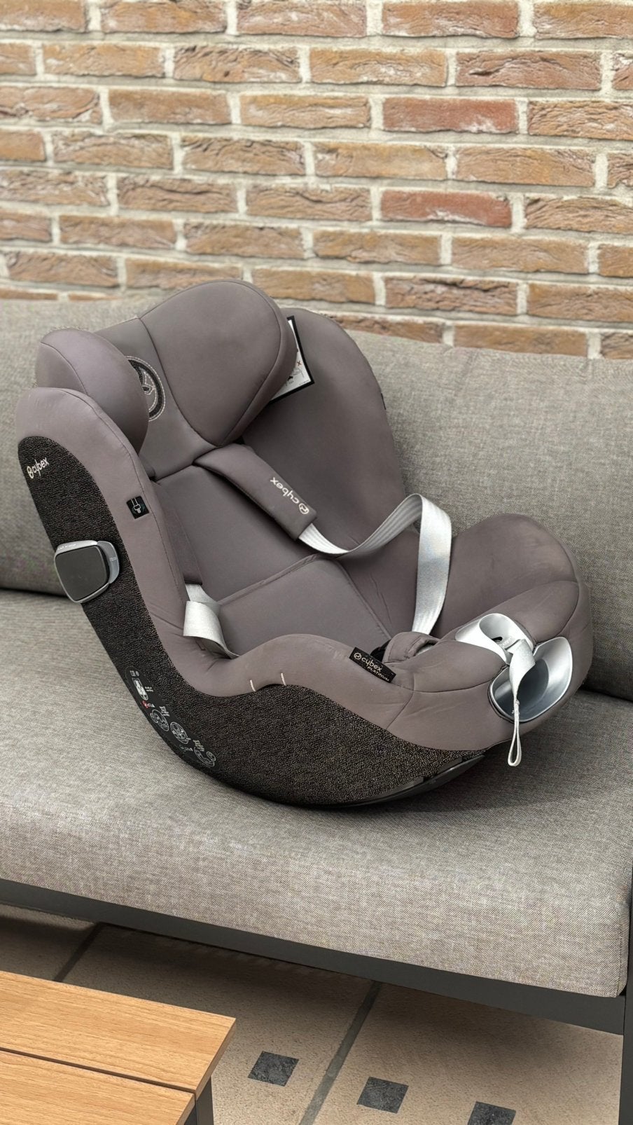 Siège auto Cybex + base isofix, Enlèvement, Utilisé, Autres marques, Isofix