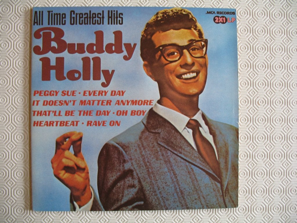 All Time greatest hits Buddy Holly, dubbel lp 1976, Enlèvement ou Envoi, Rock 'n' roll, LP