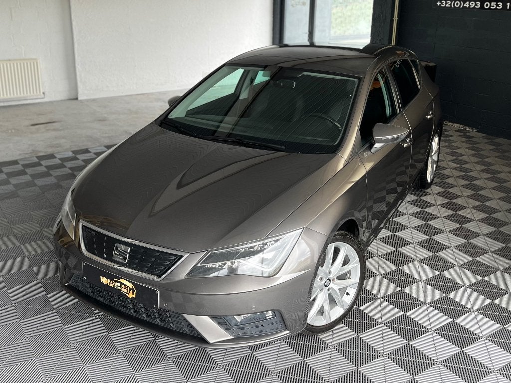 Seat Leon 1.0TSI DSG 1e eigenaarsgarantie 12 maanden, Auto's, Seat, 4 cilinders, Leon, Alcantara, https://public.car-pass.be/vhr/7f32da2a-6a21-4aaf-a654-4b94963a4779?lang=fr