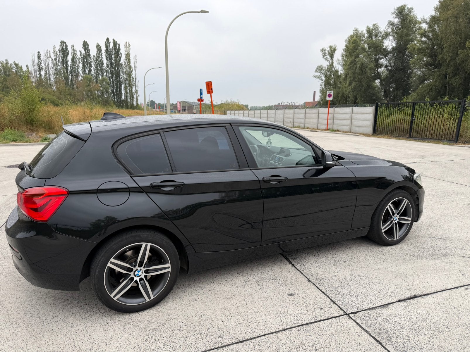 BMW 116d automaat, Auto's, BMW, Automaat, Euro 6, Zwart, Diesel