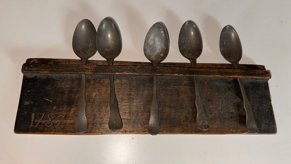 Lepelrek met 5 lepels B40 H12, Ophalen