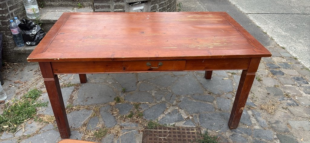Keukentafel, Ophalen, Gebruikt, 50 tot 100 cm, Vier personen