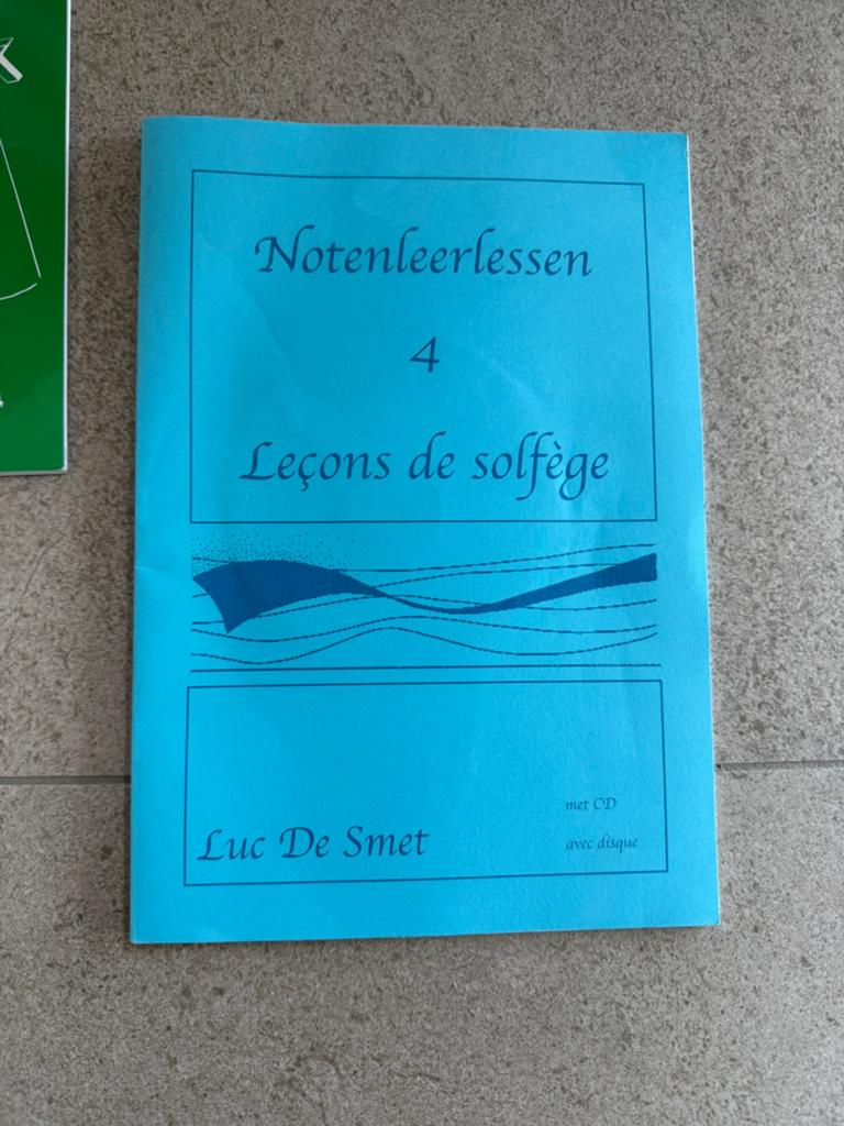 Notenleerlessen 4 met cd, Ophalen, Zo goed als nieuw