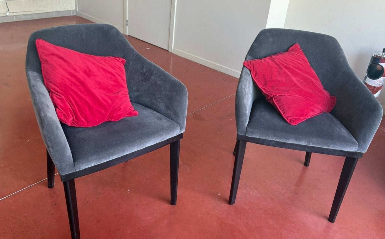 Set stoeltjes, Huis en Inrichting, Ophalen, Zo goed als nieuw