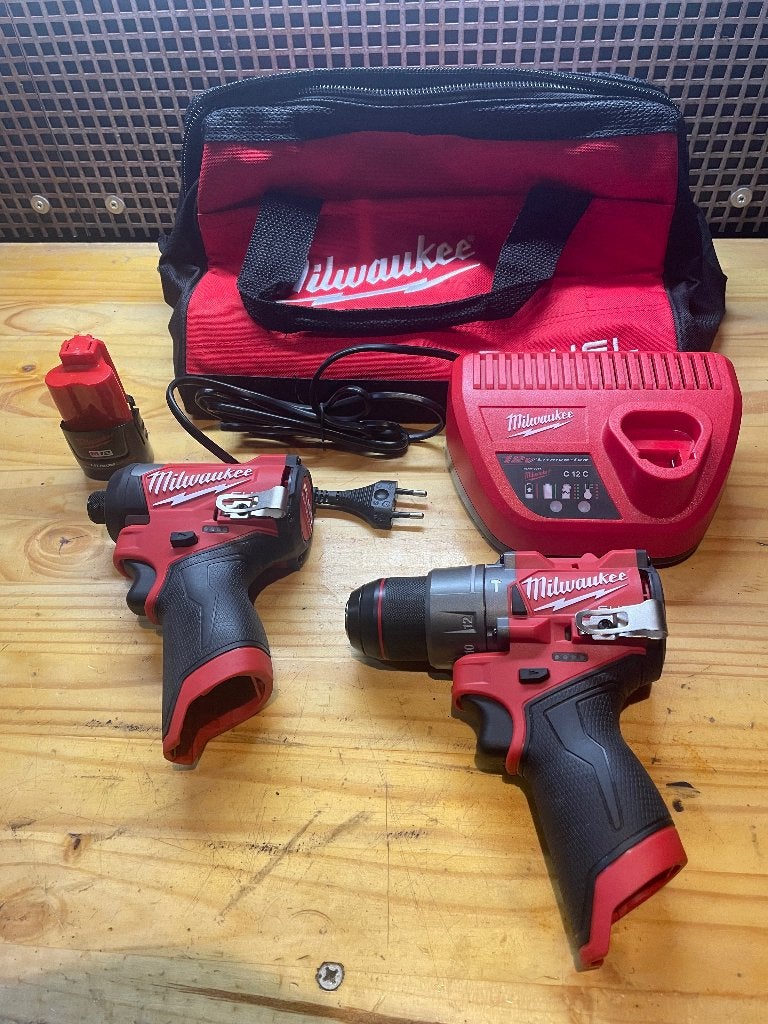 milwaukee m12 fuel set, Ophalen