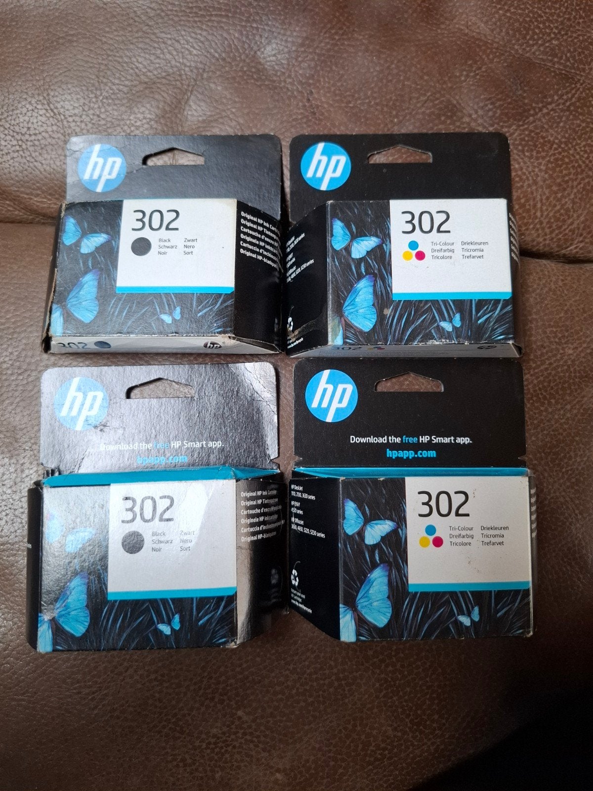 inkt cartridges HP 302 kleur en zwart, Informatique & Logiciels, Enlèvement, Neuf, Cartridge, HP ORIGINAL