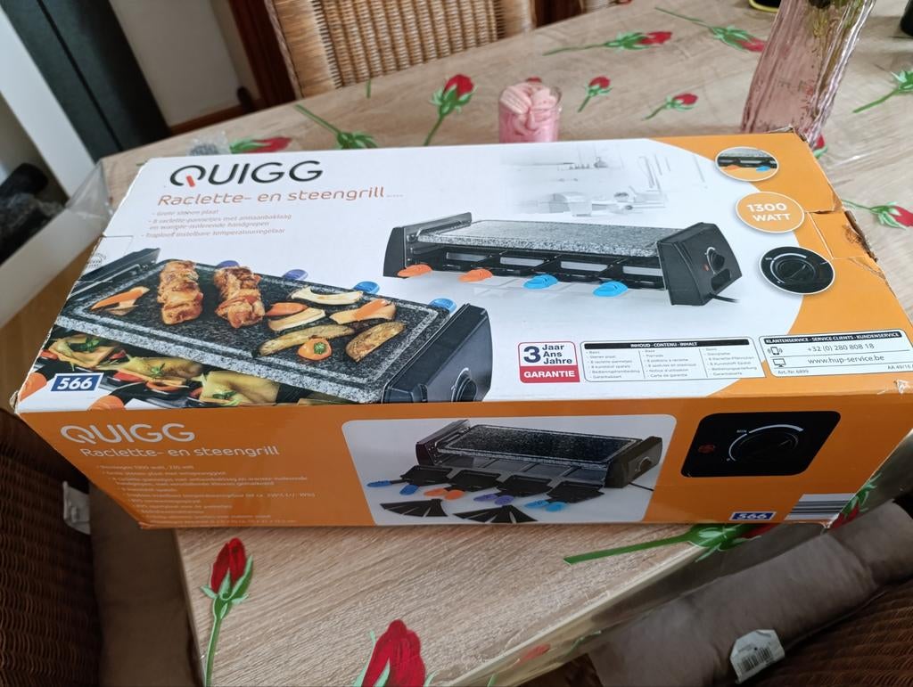 Raclette Pierrade, Elektronische apparatuur, Ophalen