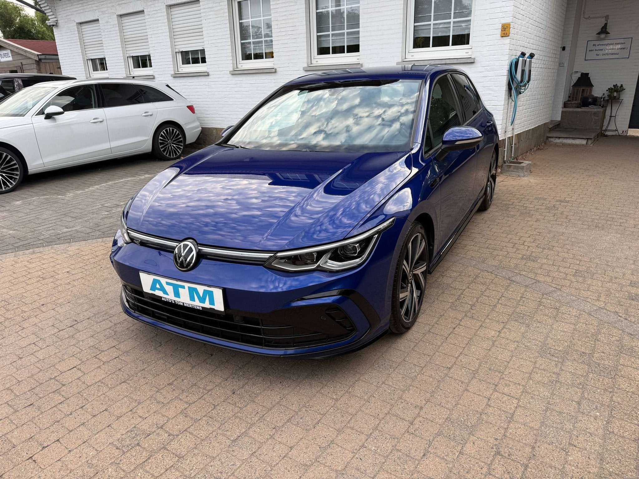 Volkswagen Golf R VIII 1.5 eTSI 150 ACT R-Line DSG OPF (EU6A, 4 cilinders, Blauw, Bedrijf, 5 deurs