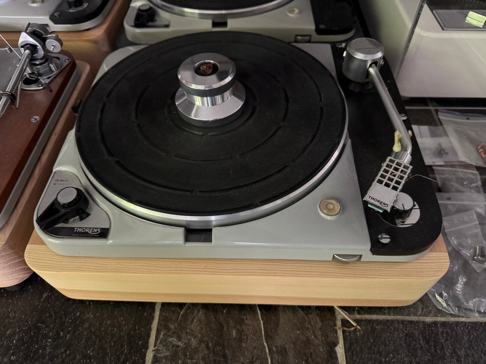 Thorens TD-124MKII, Ophalen, Zo goed als nieuw, Thorens