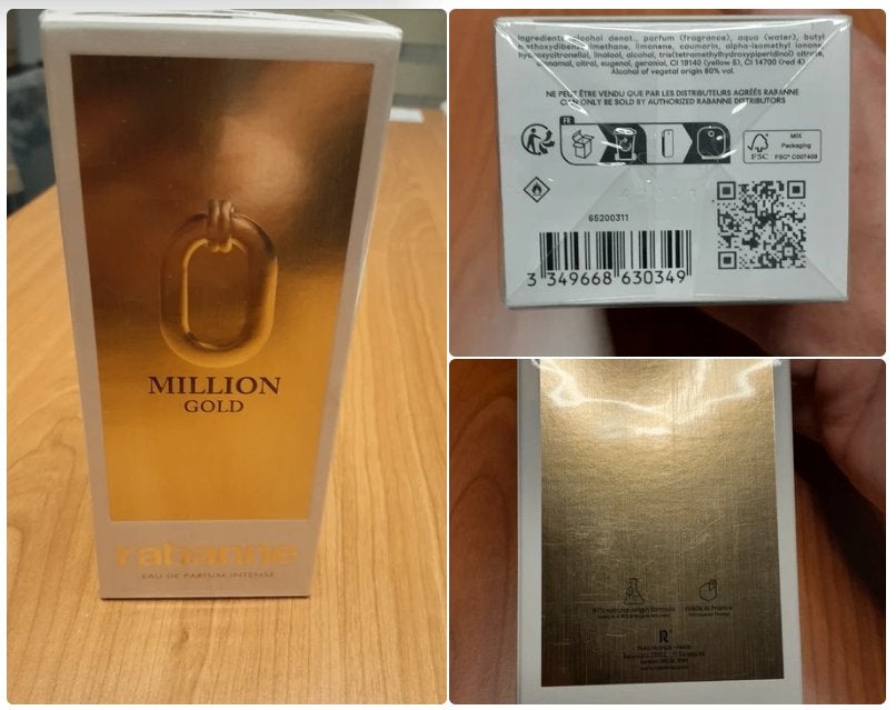 One Million Gold intense edp Paco rabanne 100ml, Ophalen of Verzenden, Nieuw
