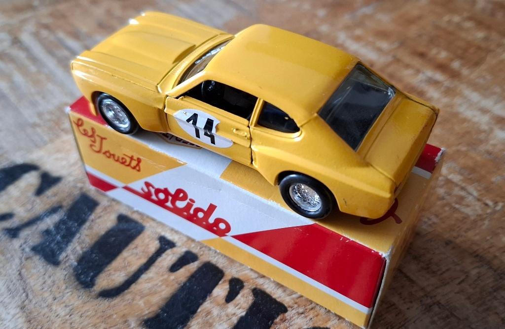 FORD Capri 2600 RV 1973 #14 Yellow 1/43 SOLIDO France NEUVE, Enlèvement ou Envoi, Neuf, Voiture, Solido