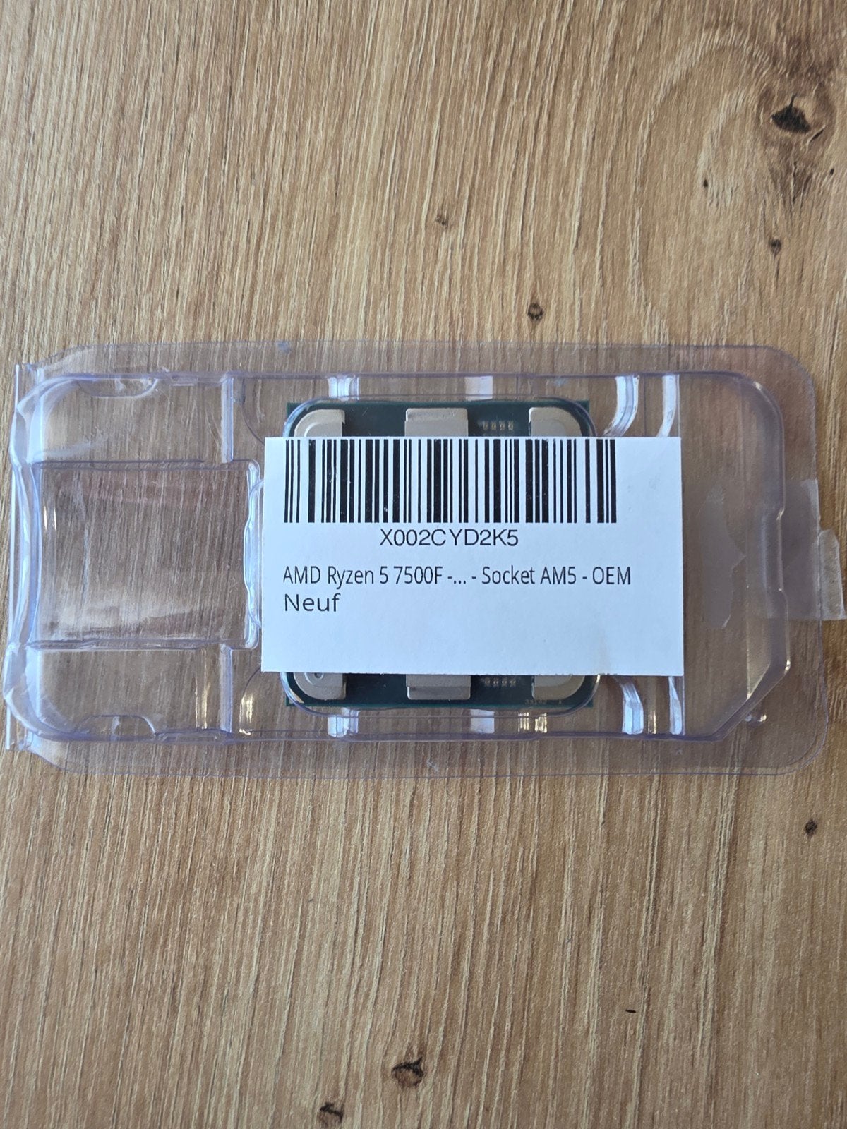 ryzen 5 7500f bijna nieuw, Ophalen of Verzenden