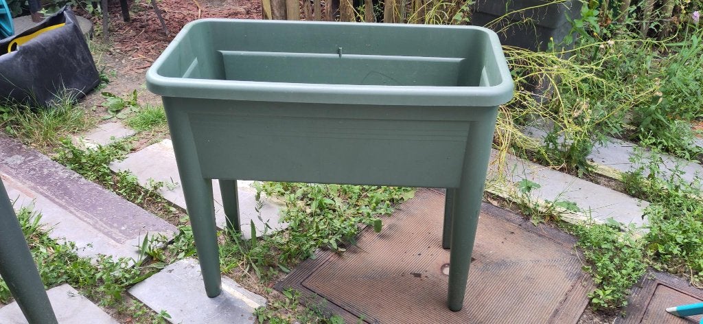 Kweekbakken op hoogte, Tuin en Terras, Kweekspullen, Zo goed als nieuw, Kweekbak, Ophalen