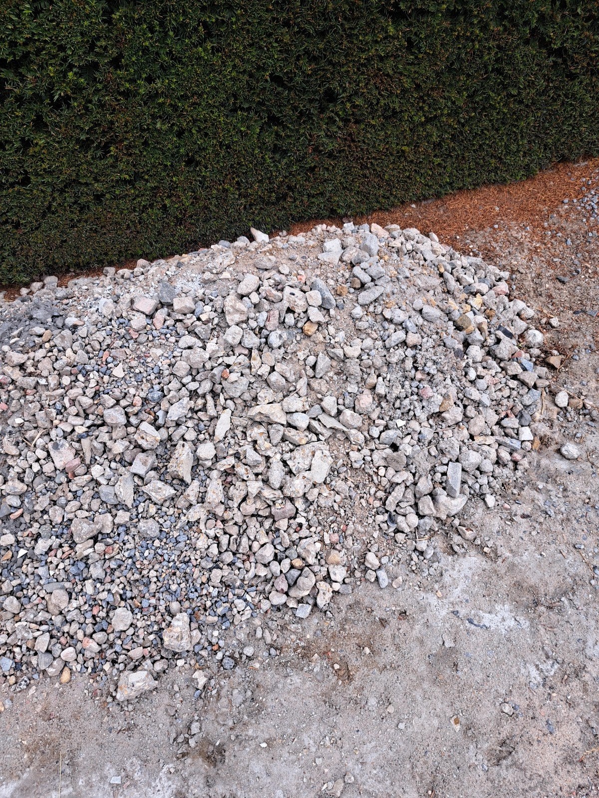 gebroken puin, Tuin en Terras, Grind, Keien en Split, Ophalen