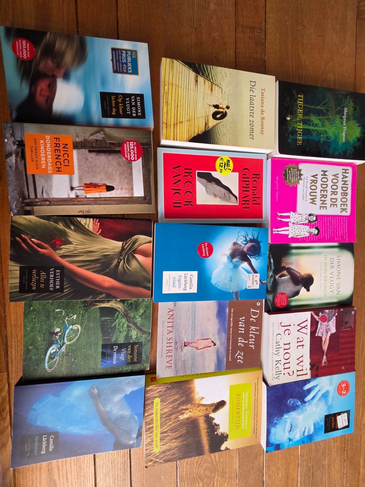 Boekenpakket 23 boeken, Ophalen