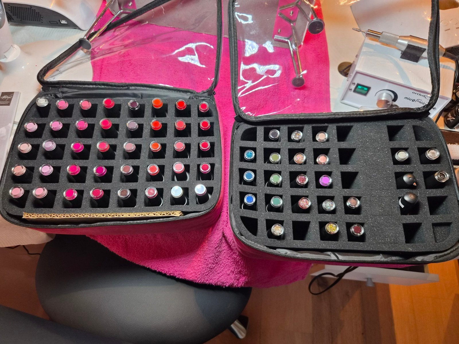 Abstract gelpolish en gel kleuren., Ophalen