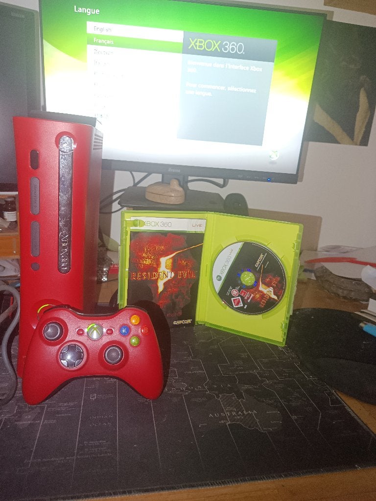 Xbox 360 Elite Rouge édition limitée Resident Evil, Consoles de jeu & Jeux vidéo, 360 Elite ou Super Elite, Enlèvement ou Envoi