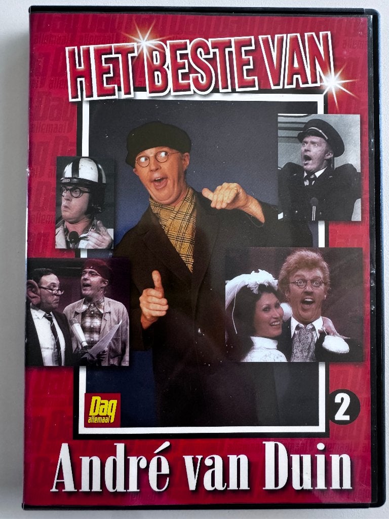 Het Beste Van André Van Duin, Cd's en Dvd's, Ophalen of Verzenden, Zo goed als nieuw, Tv-programma of Sketches