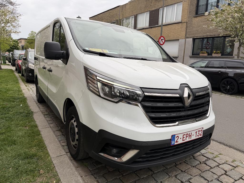 RENAULT TRAFIC 2.0 DCI GARANTIE TOT 2030, Auto's, Bestelwagens en Lichte vracht, Stof, 4 cilinders, Renault, Wit