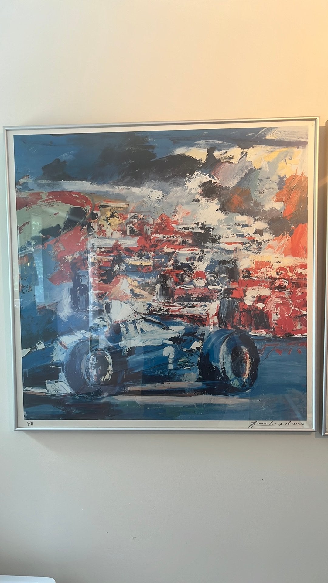 Mooie litho, Ophalen
