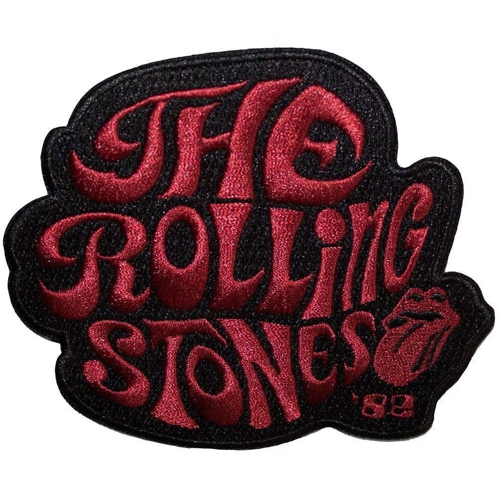 The Rolling Stones - Swirl Logo 82 - Patch off. merchandise, Collections, Enlèvement ou Envoi, Neuf