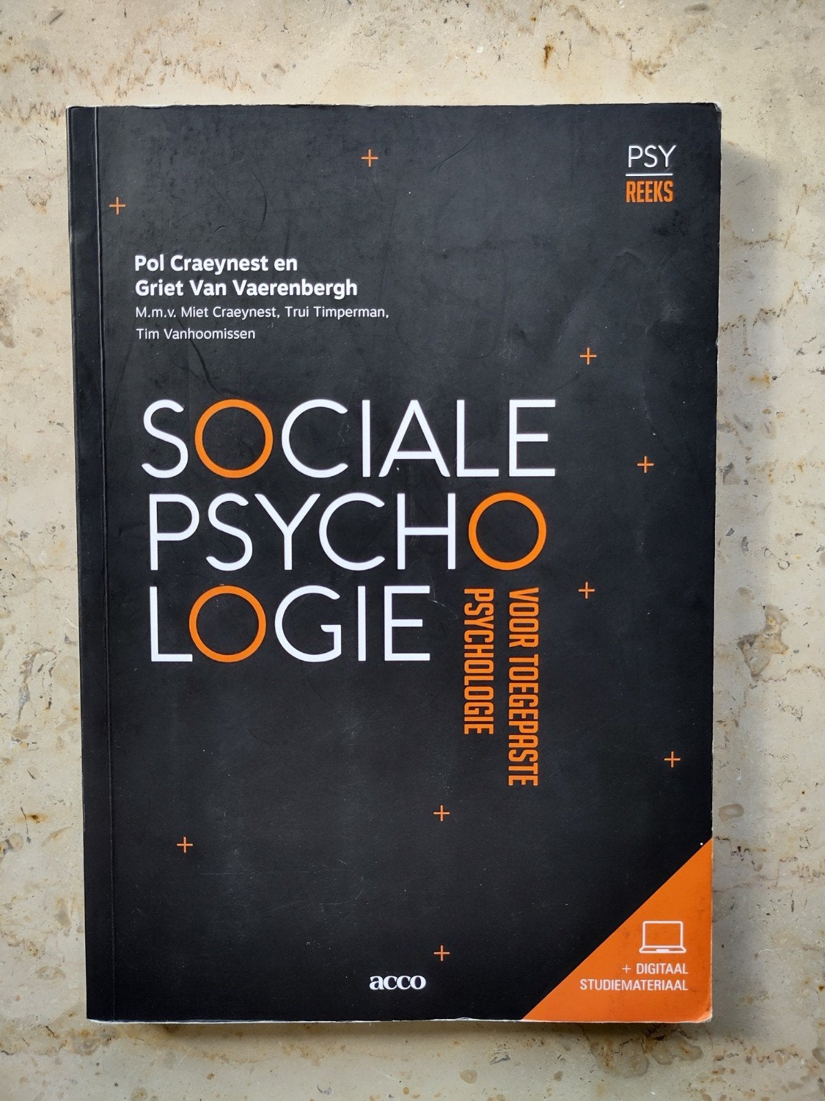 Sociale psychologie (voor toegepaste psychologie), Ophalen of Verzenden, Gelezen, Hogeschool, Pol Craeynest