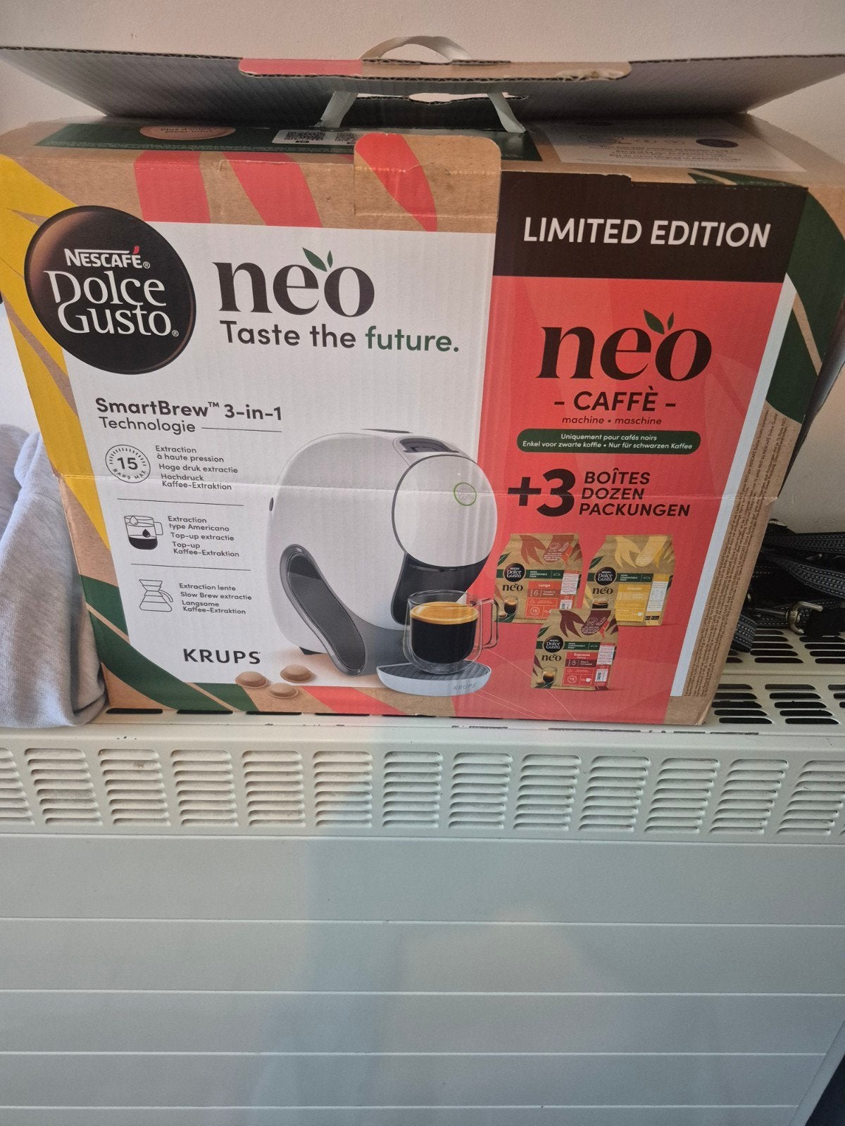 Dolce Gusto Neo Cafe, Ophalen, Capsulehouder, Dolce Gusto, Nieuw