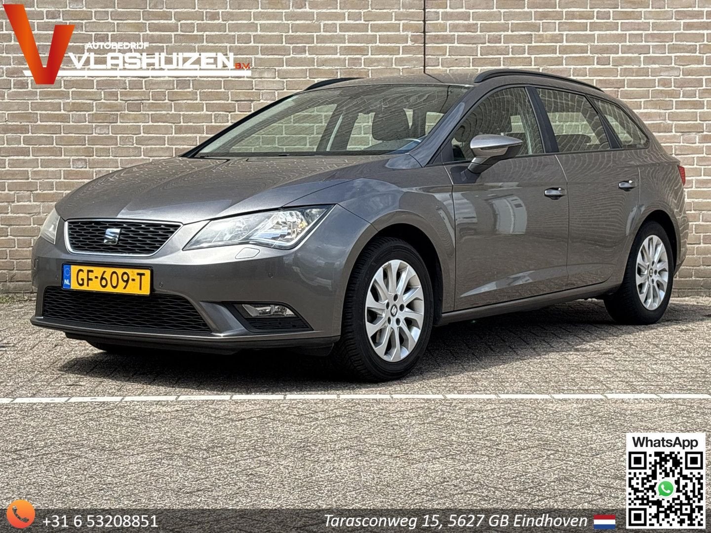Seat Leon ST 1.2 TSI Style Business | Cruise | Climate | Nav, Autos, Seat, Argent ou Gris, Entreprise, Noir, Break