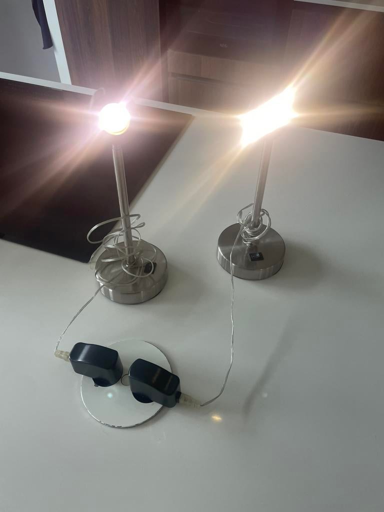 2 bureau ledlampen, Huis en Inrichting, Bureaus, Ophalen of Verzenden