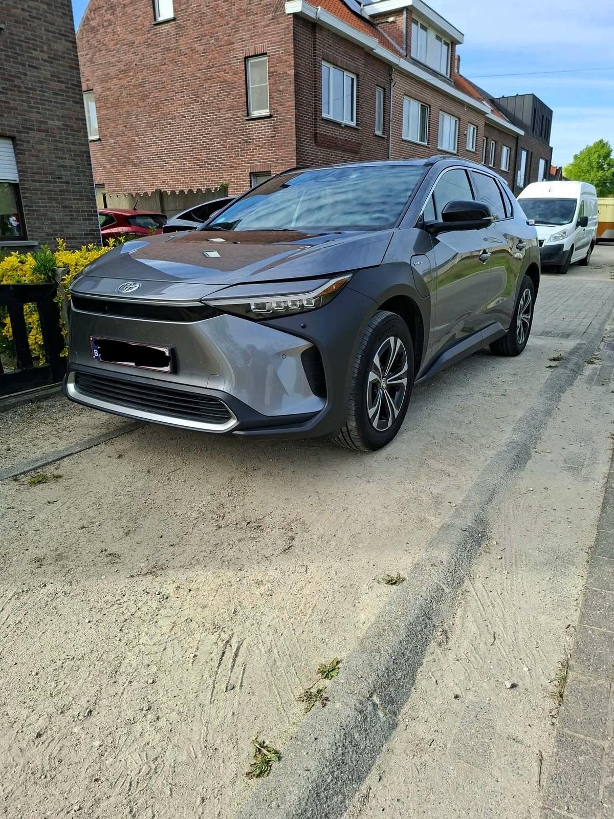 Toyota Bz4x - Business Plus - btw aftrekbaar, Auto's, Toyota, Automaat, Zwart, Automatische klimaatregeling, Leder