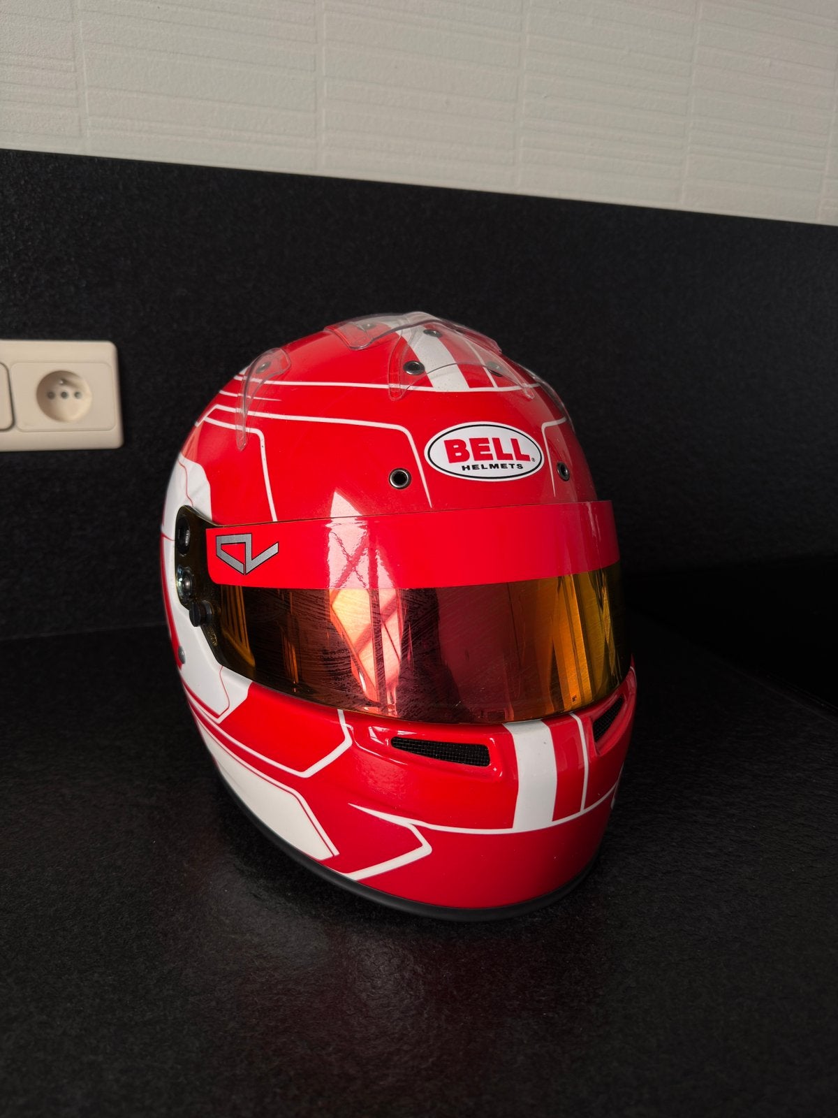 BELL KC7-CMR KART HELMET - CHARLES LECLERC, M, Dames, Nieuw zonder kaartje, Integraalhelm
