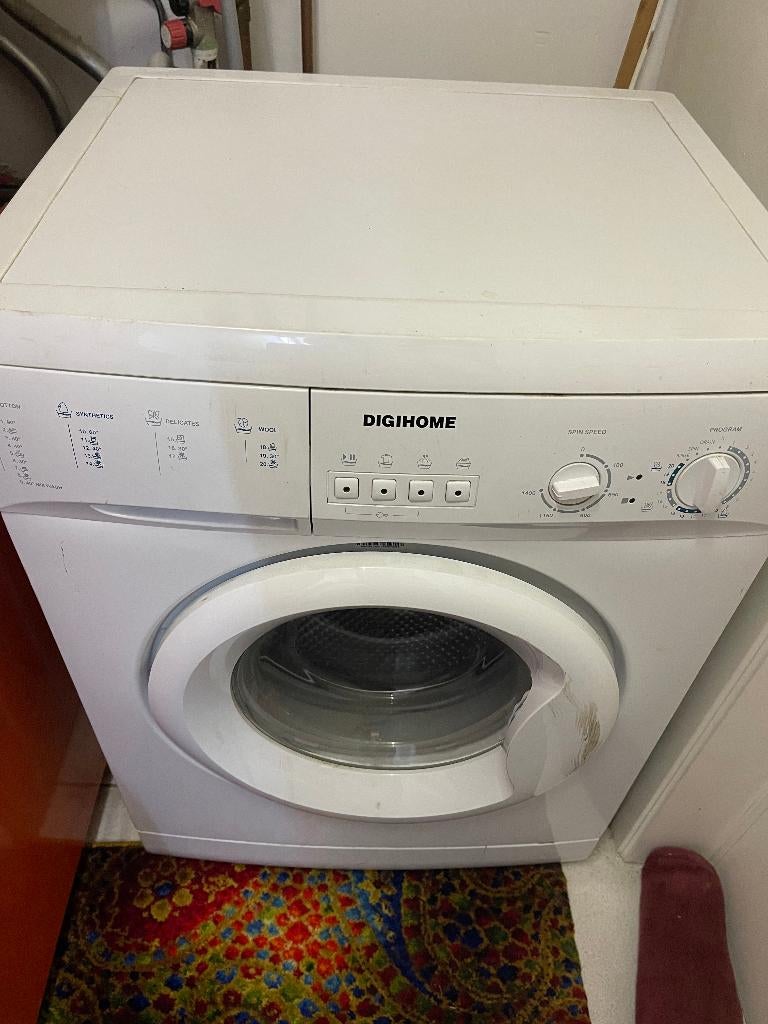 wasmachine Digihome, 4 tot 6 kg, Ophalen, Gebruikt, Voorlader