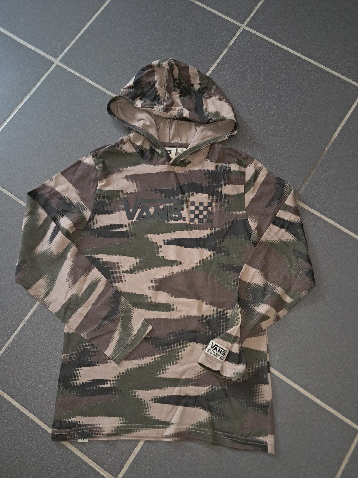 longsleeve vans S/128, Kinderen en Baby's, Kinderkleding | Maat 128, Gebruikt, Vans, Ophalen of Verzenden, Shirt of Longsleeve
