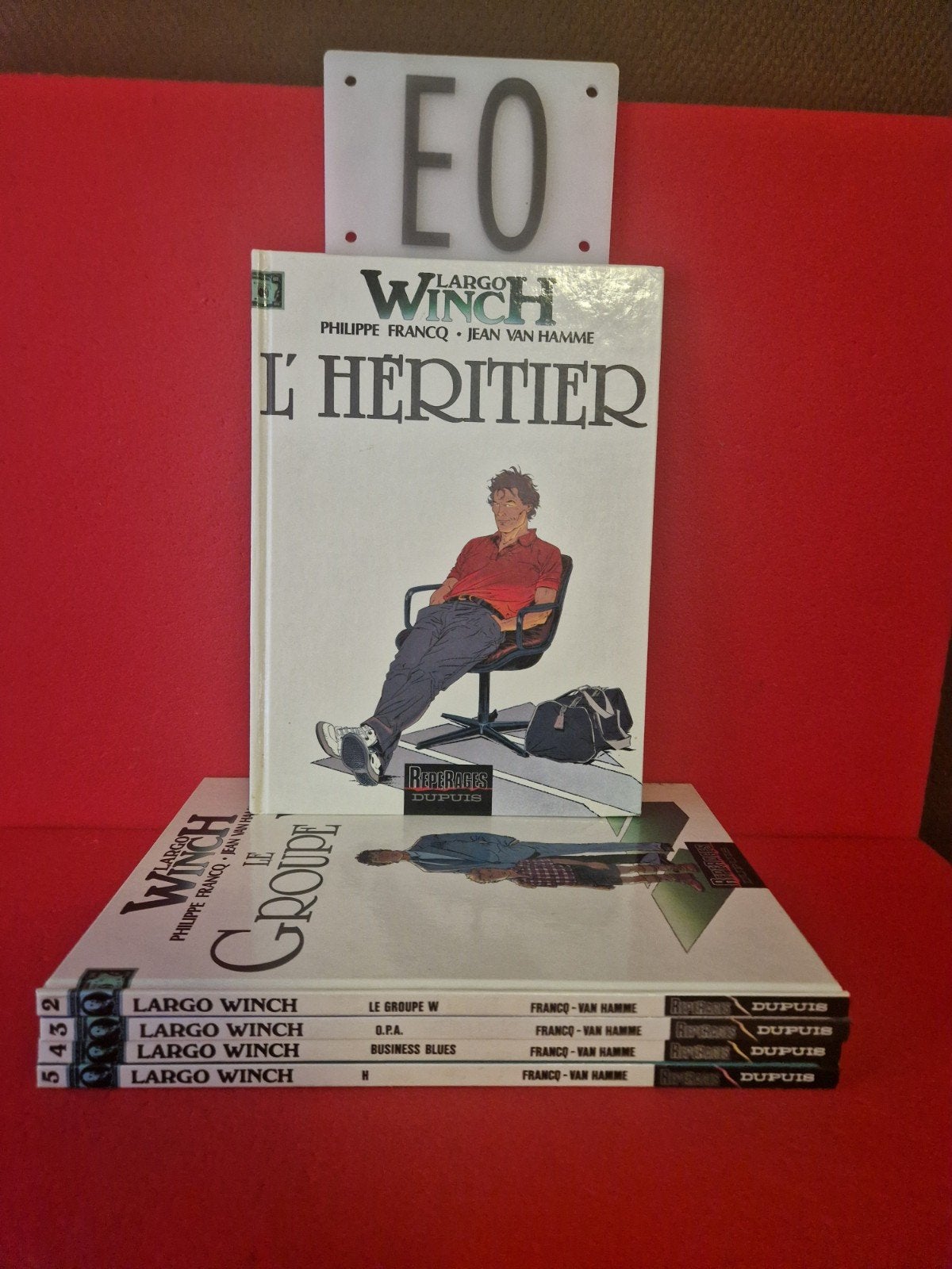 lot de 5 bd largo winch 1 à 5,EO, Boeken, Ophalen of Verzenden